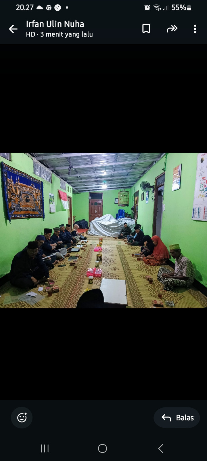 Musduk didusun ngemplak asem