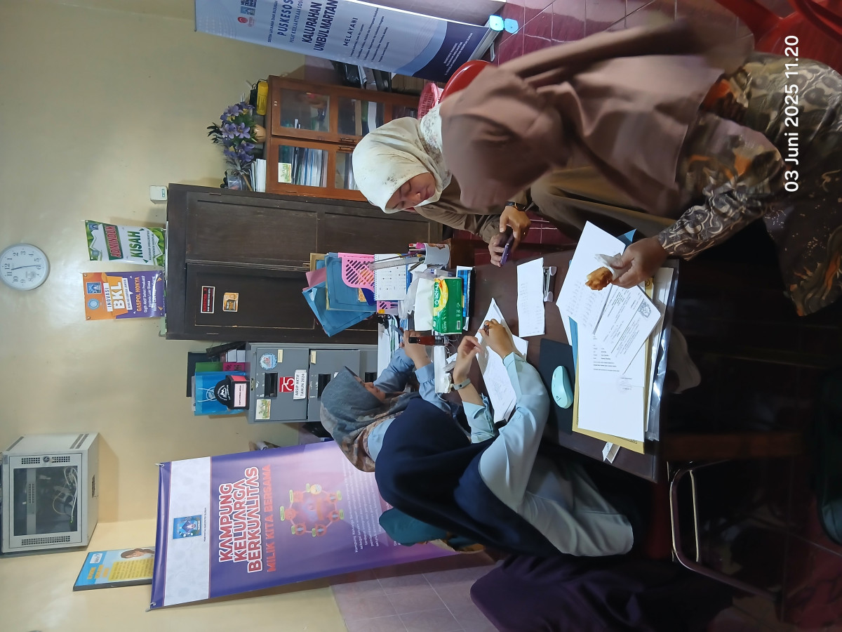 Kader cilikan koordinasi dg tp pkk desa