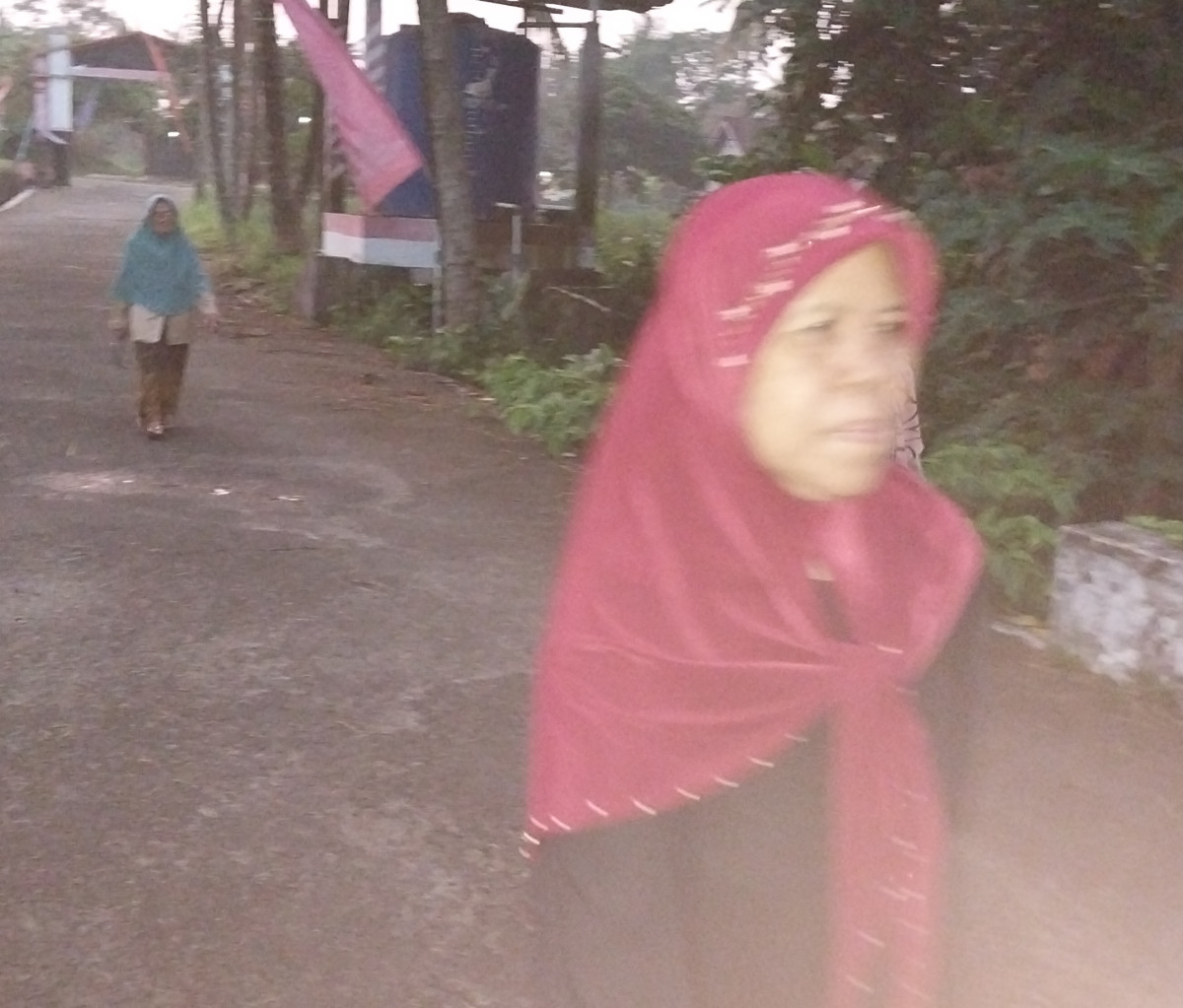 Jalan jalan pagi lansia dsn meces