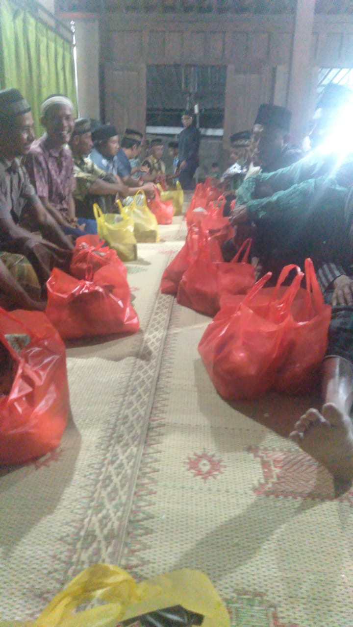 Tahlil 7 harian warga dusun sapen