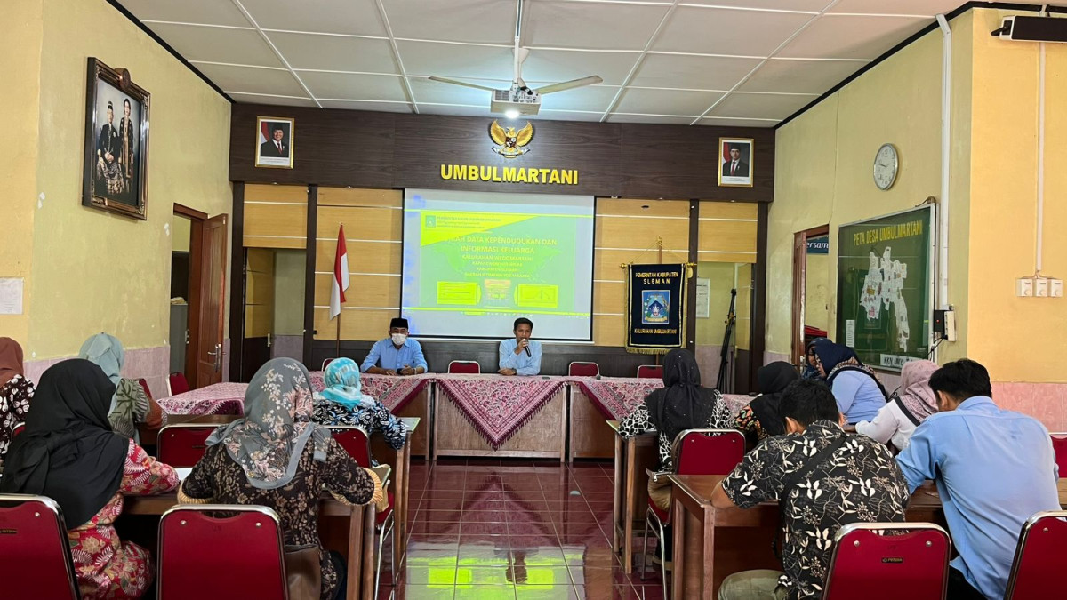 Pertemuan Kelompok Kerja di Kampung KB Kalurahan Umbulmartani