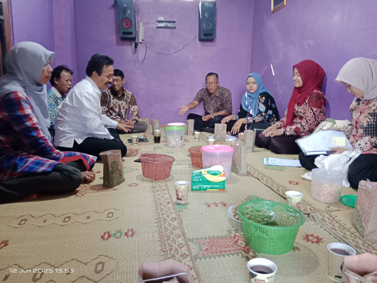 Pengurus pordam dari cilikan menghadiri pertemuan rutin pordam