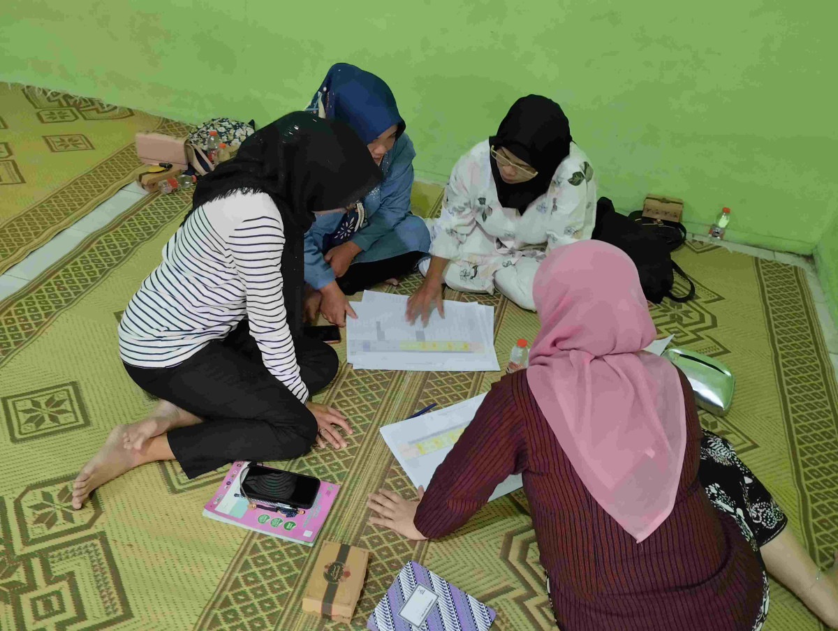 pembinaan oleh nakes kepada ibu kader