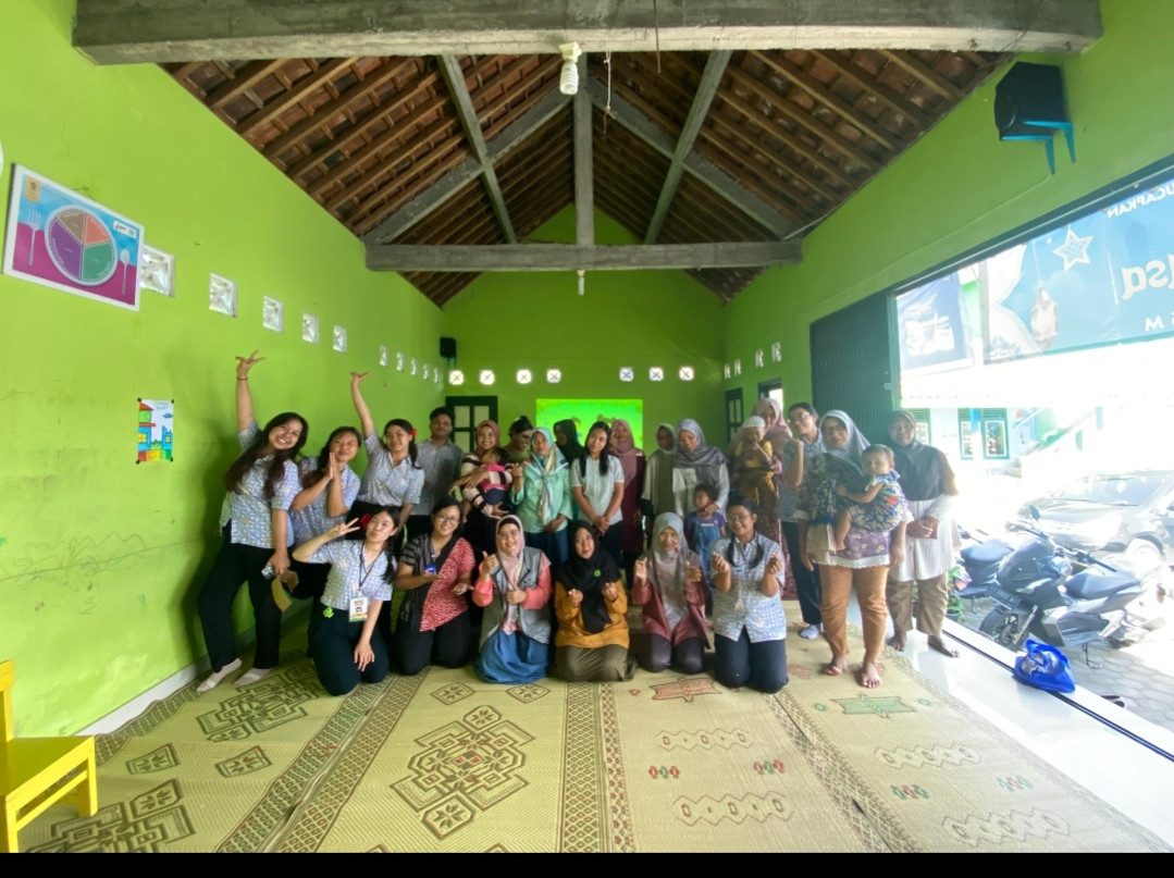 Kegiatan bersama anak KKN di dusun ngemplak1