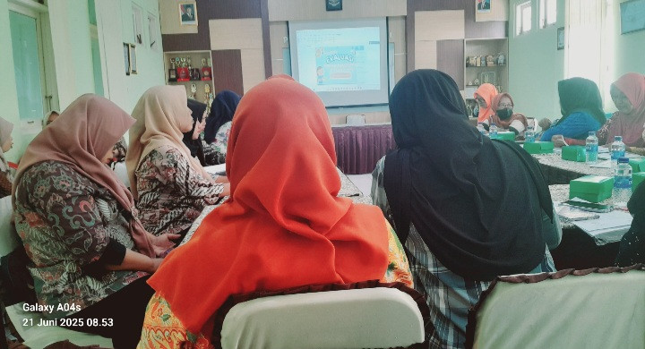 Rakor dipuskesmas oleh ngemplak asem