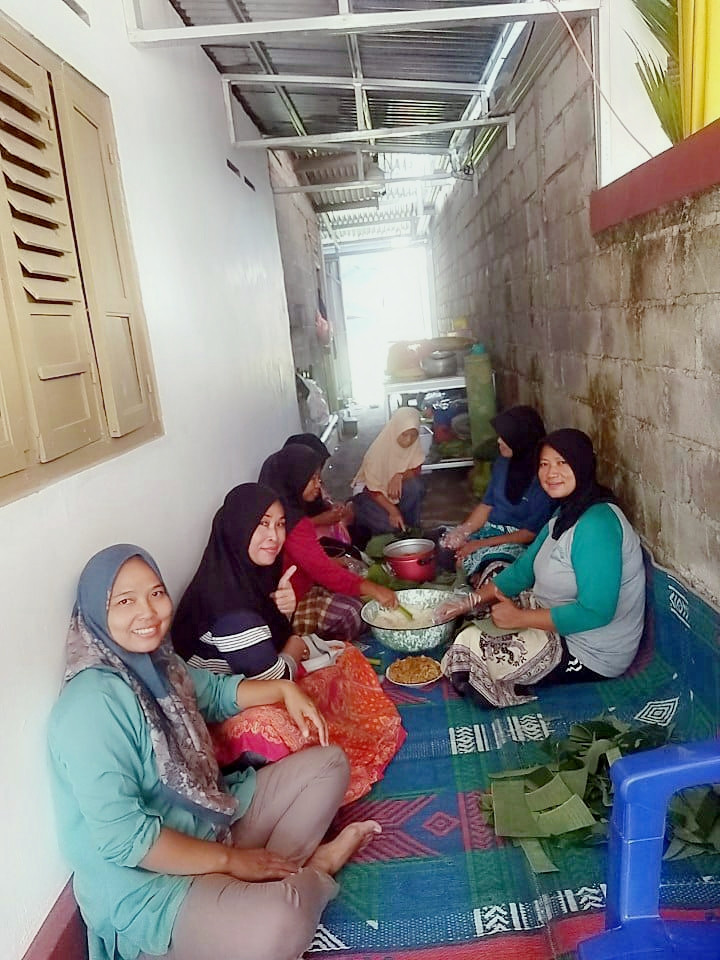 Rewang  manten Di Salah Satu warga Dusun tanjung