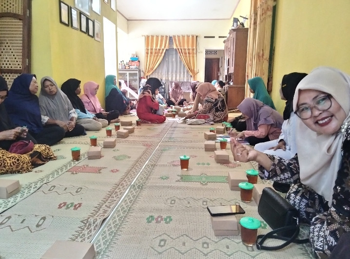 Pertemuan rutin PKK padukuhan Dongkelsari ,puntuk