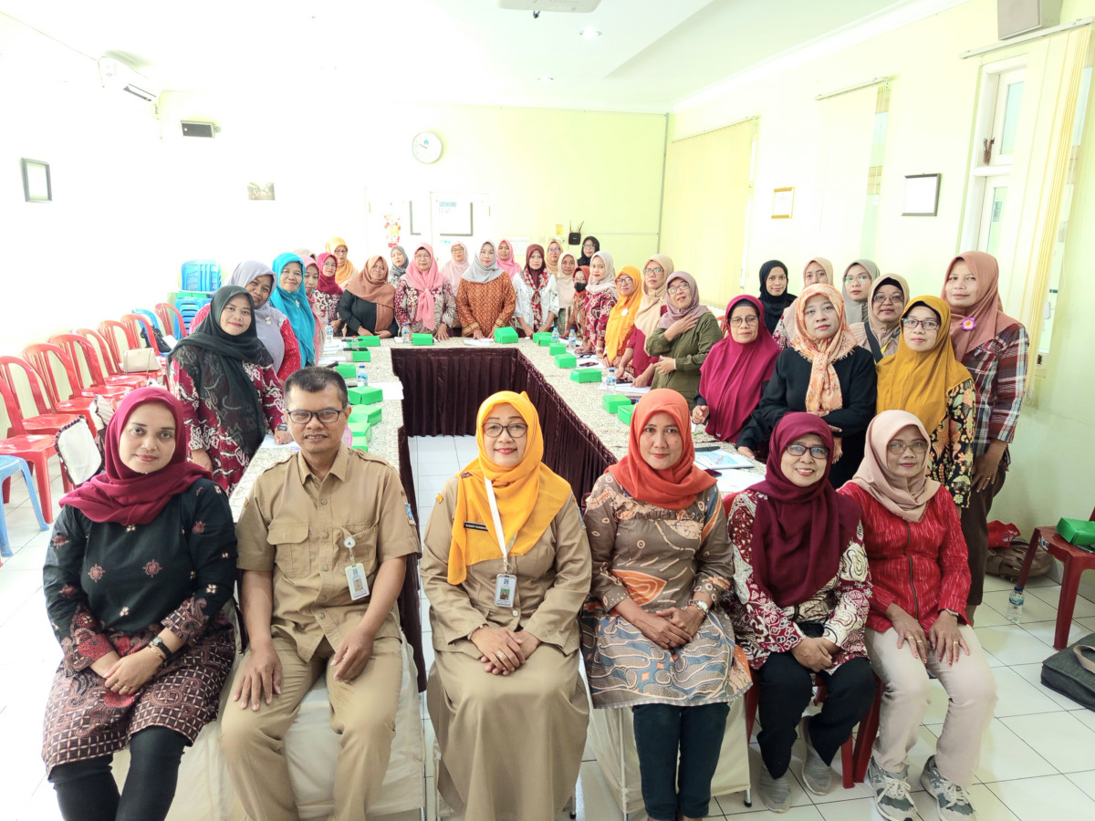 Kader sapeng mengikuti rakor kader kesehatan