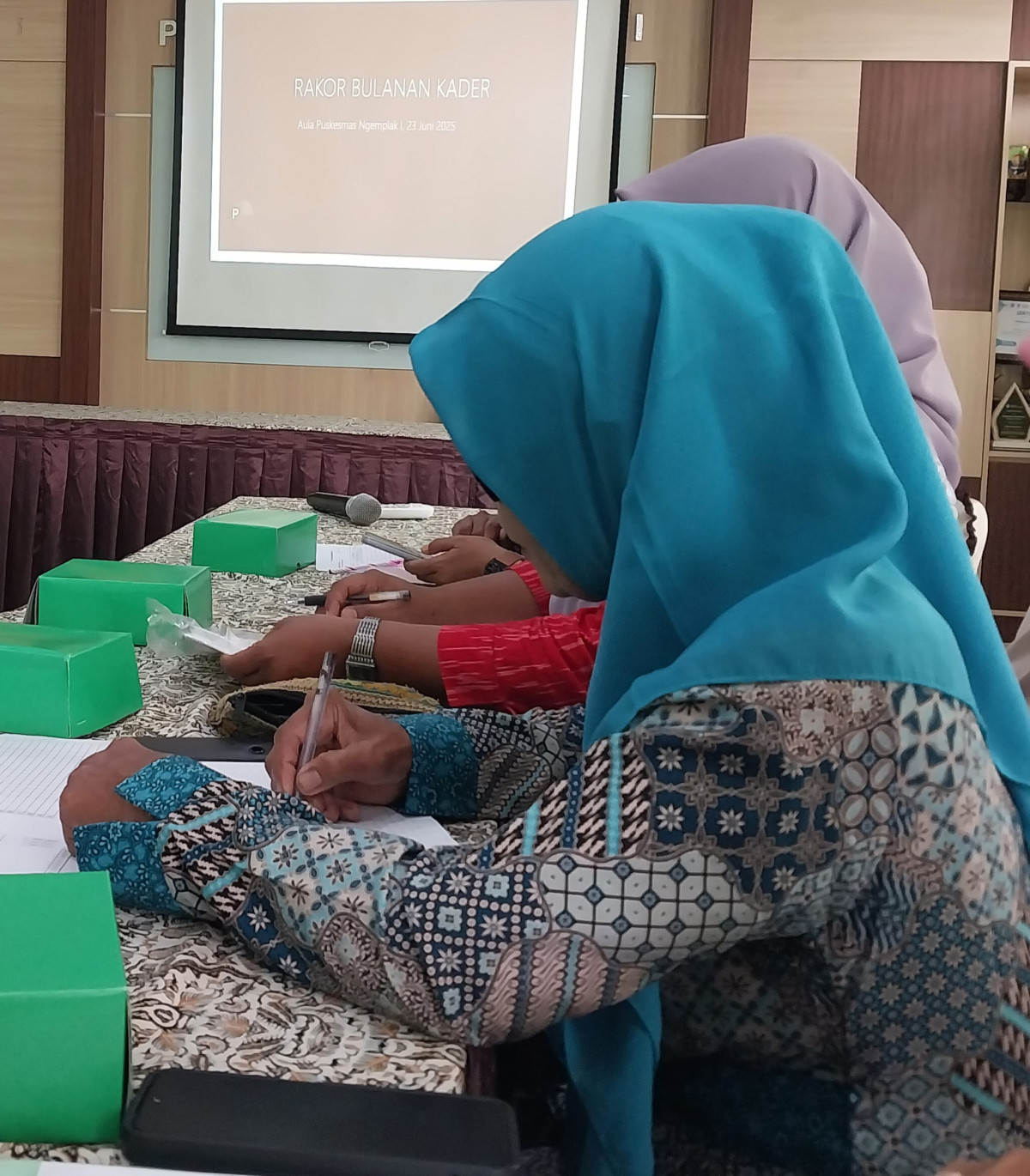 Rapat koordinasi kader dr dsn meces