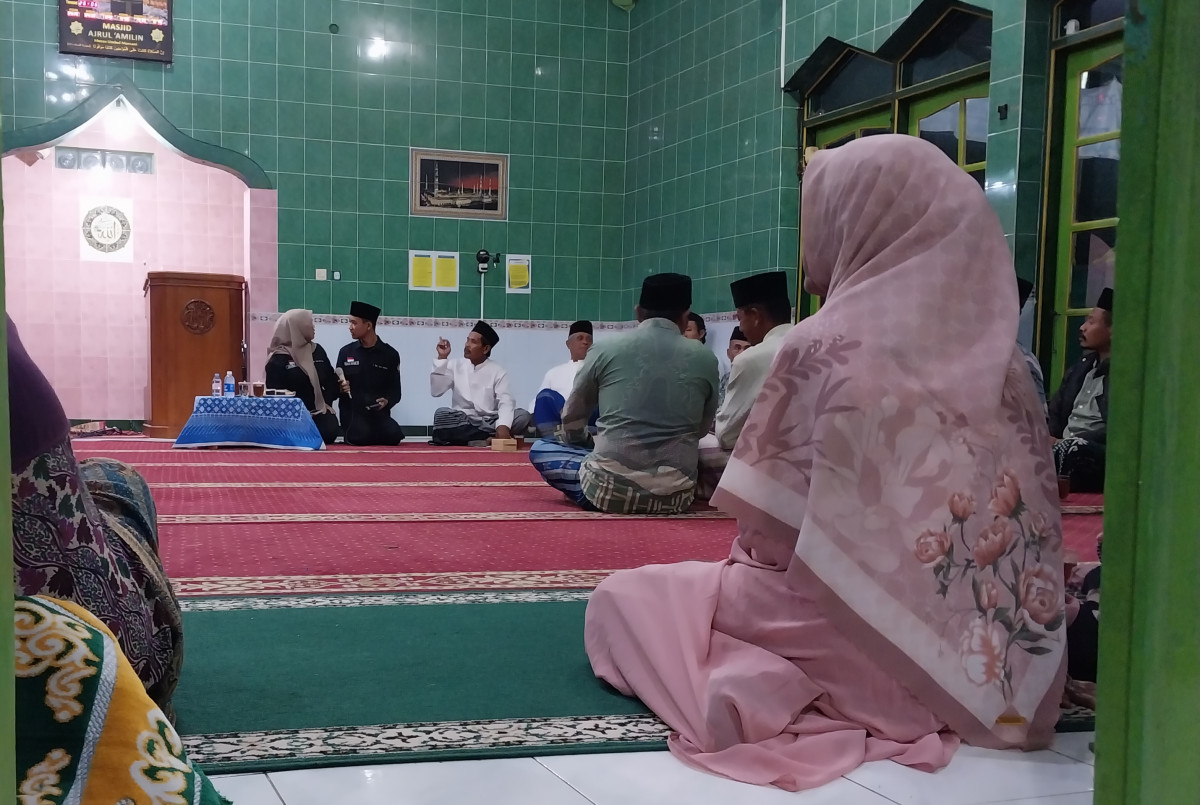 Pengajian menyongsong tahun baru islam di dsn meces