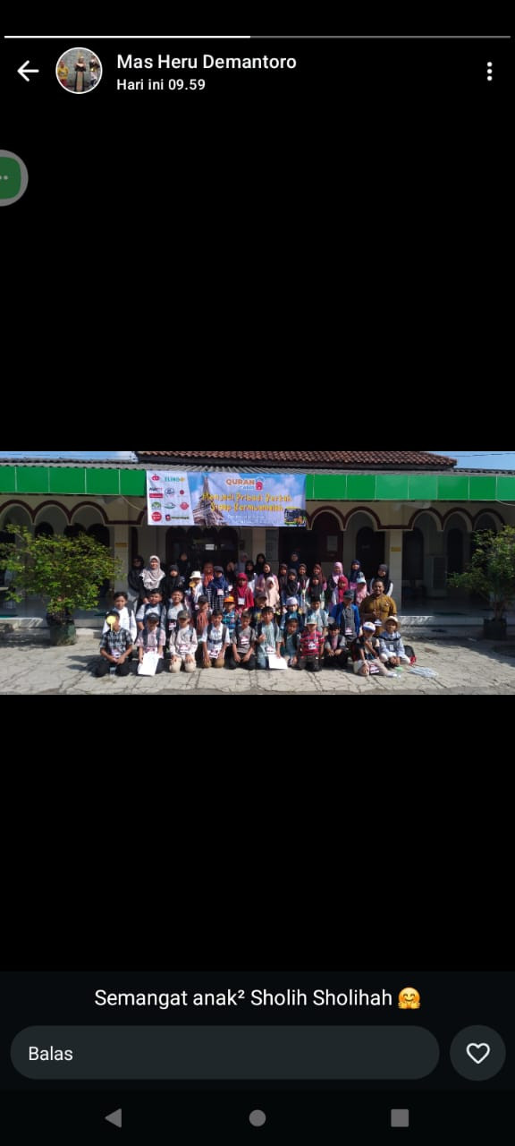 Kegiatan cam alquran di cilikan