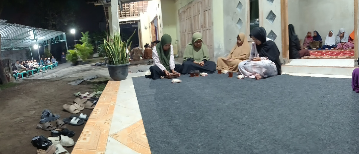 7 hari meninggalnya salah satu warga Dusun Tanjung