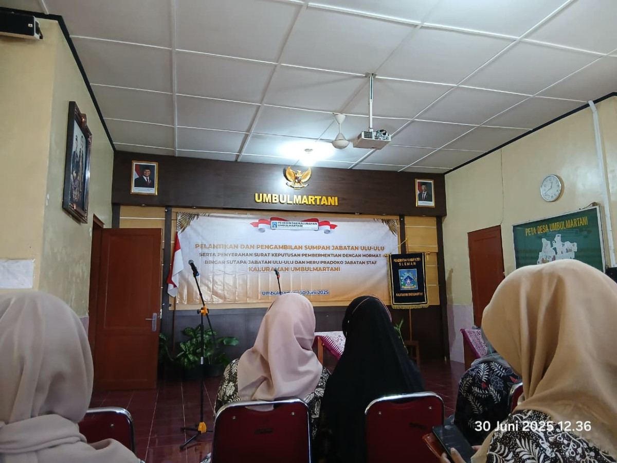 Warga Medelan Menghadiri Pelantikan ULU ULU