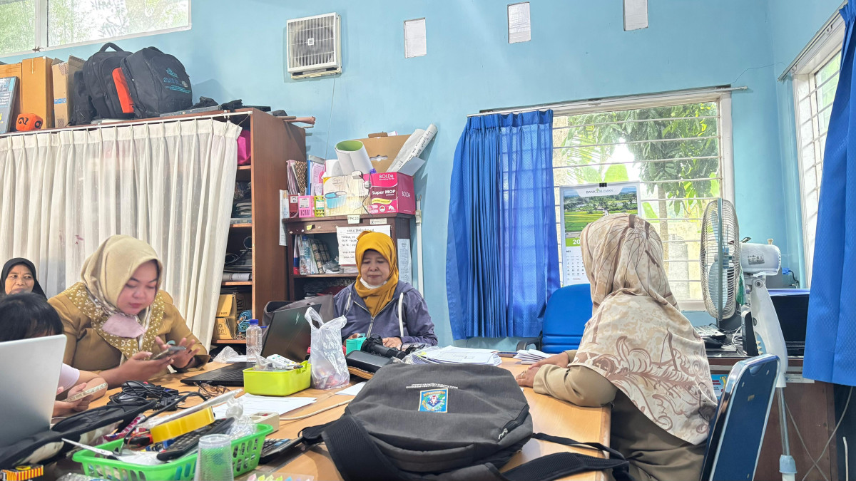 Kader cilikan mengumpukan laporan r1pus