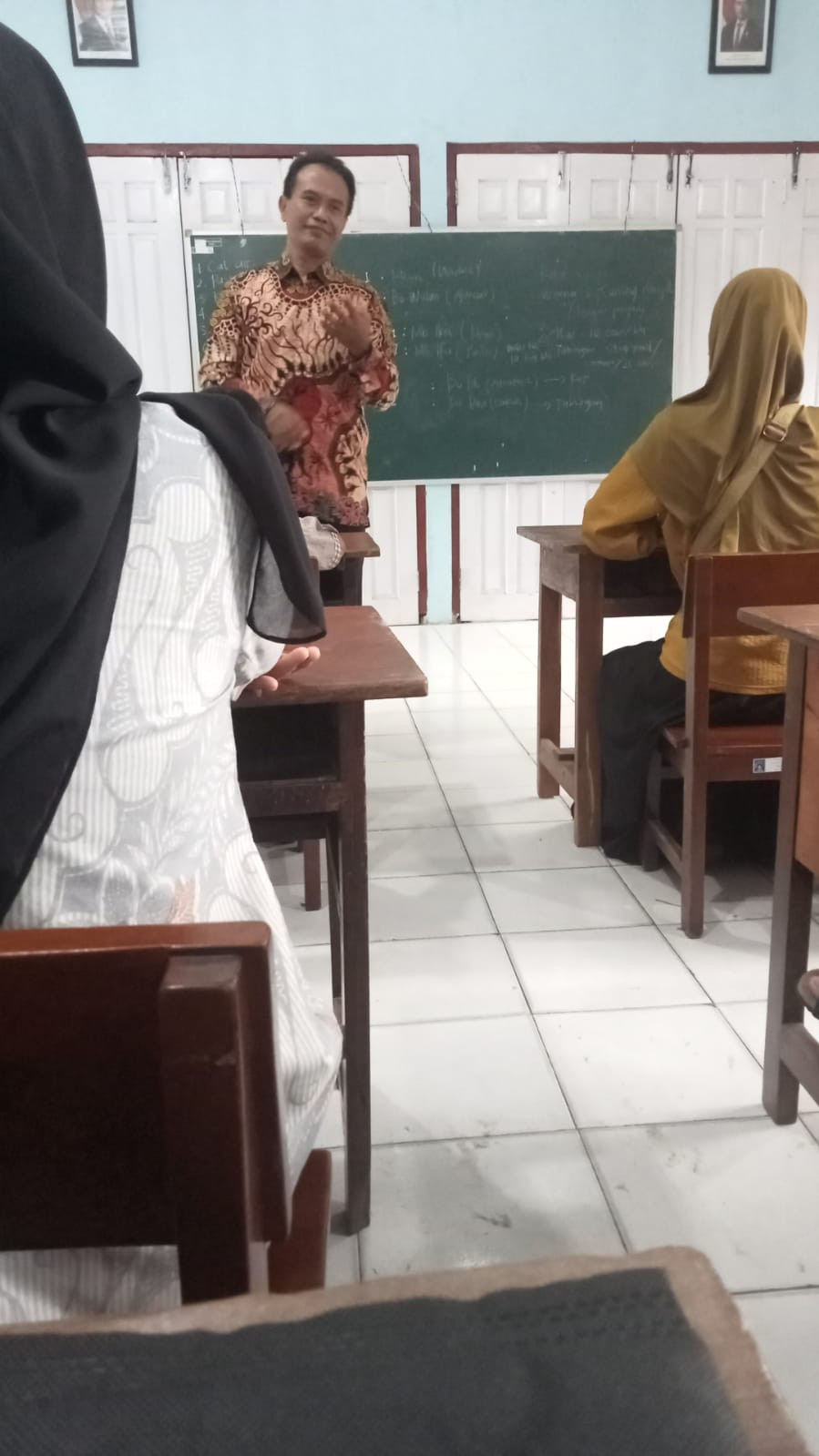 Pertemuan wali murid warga dusun sapen