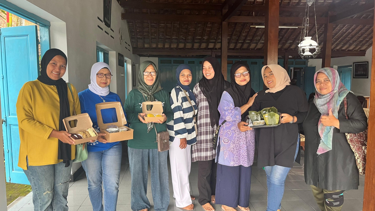 Sample kue warga dusun sapen