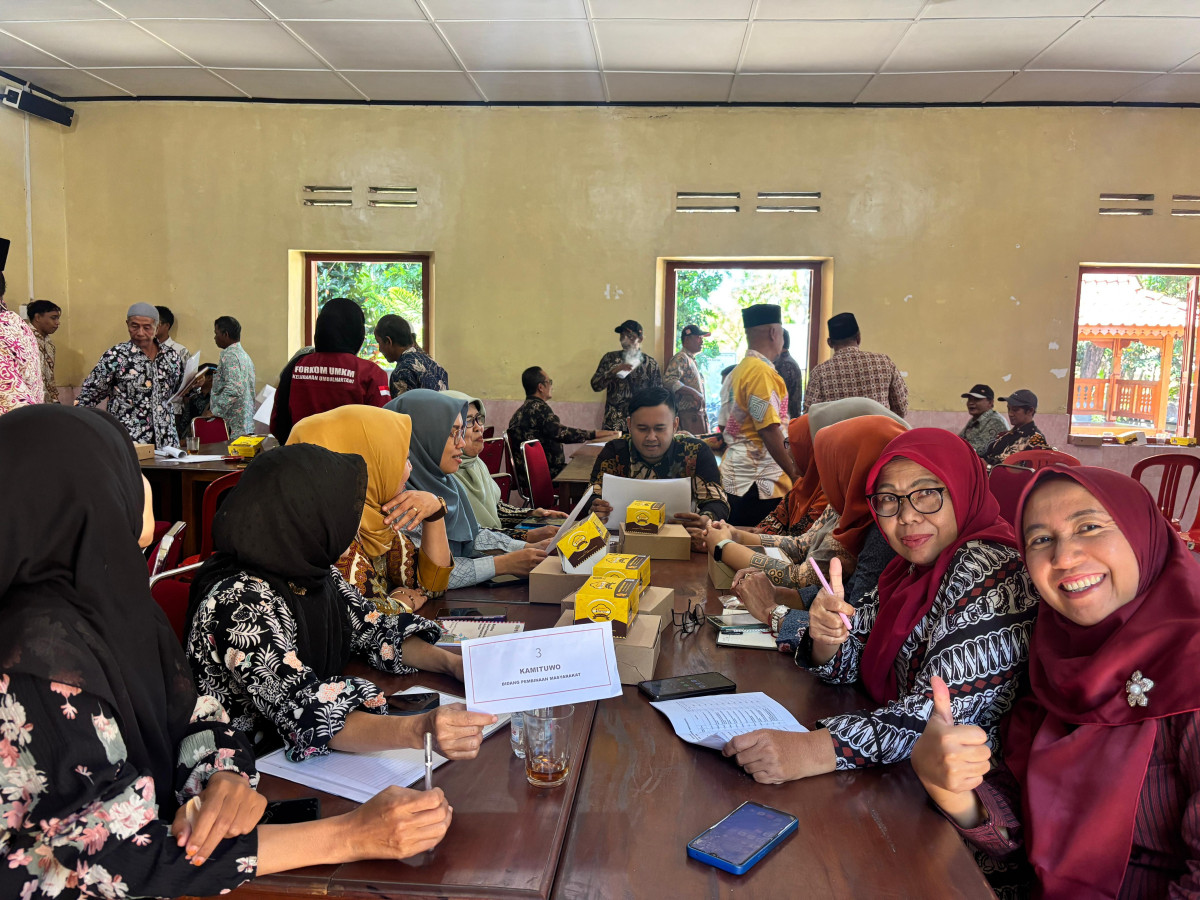 Kader poskesdes umbulmartani menghadiri muskal