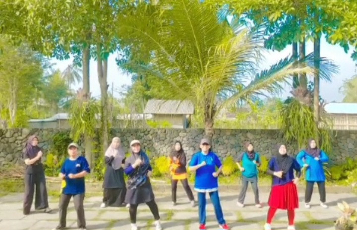 Senam rutin sabtu pagi ngemplak asem