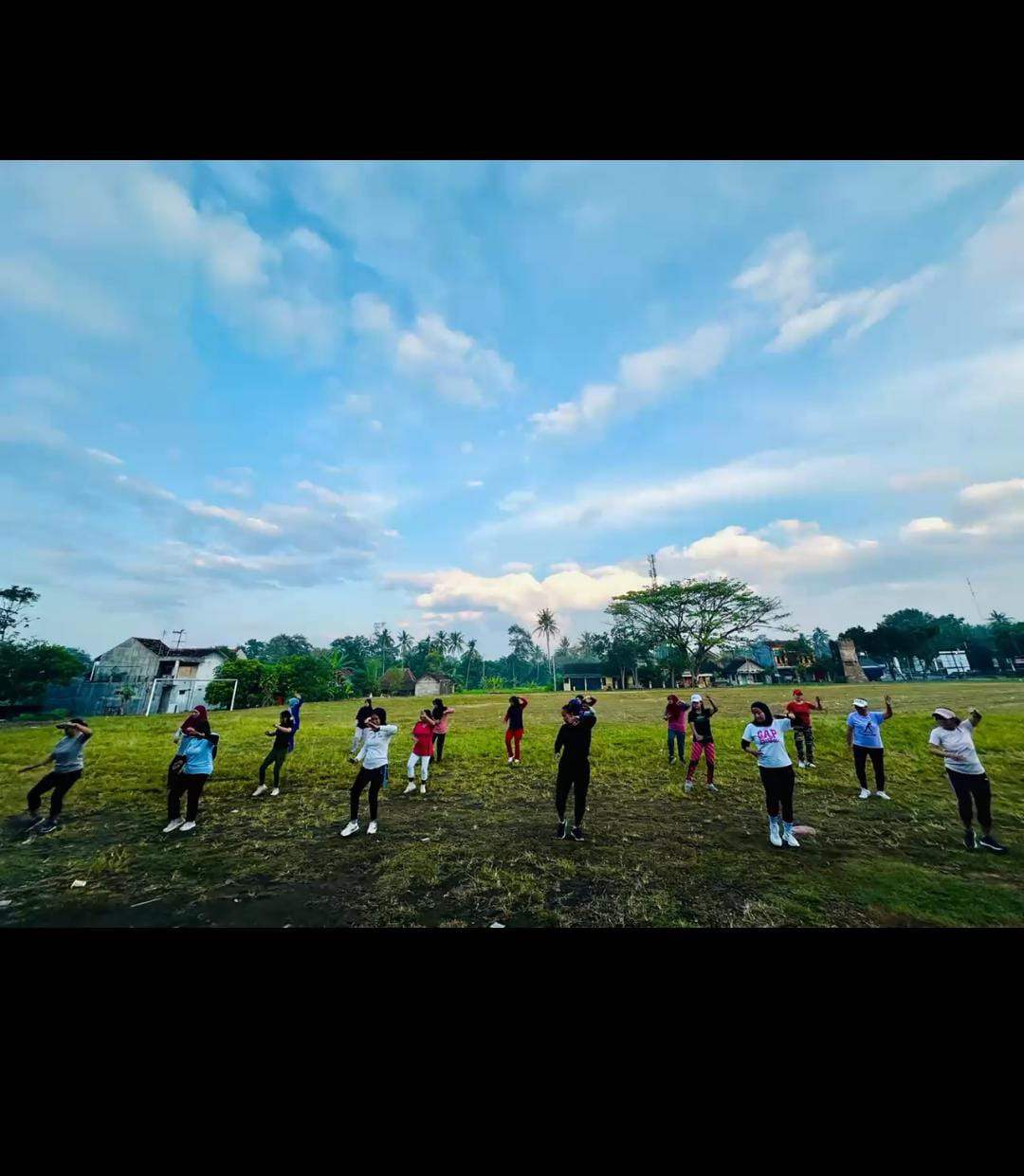 Senam Grogolan sehat dusun Grogolan