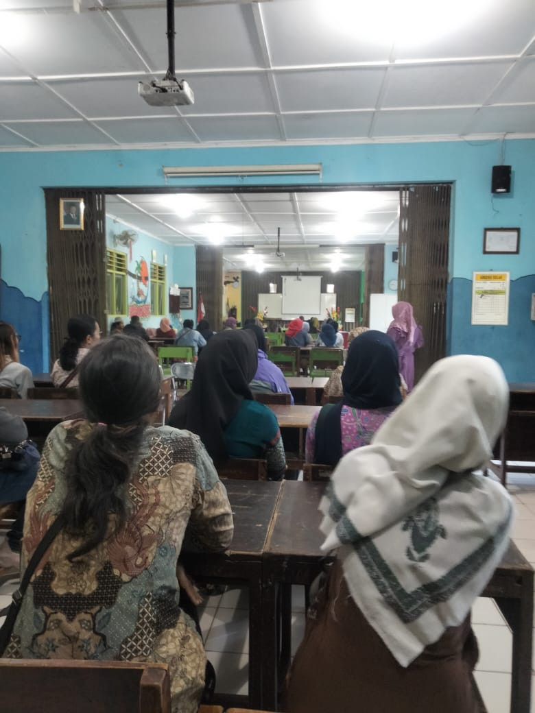 Pertemuan wali Murid salah satu warga puntuk