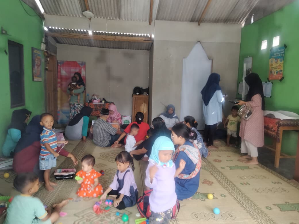 Kegiatan posyandu ILP dusun Puntuk