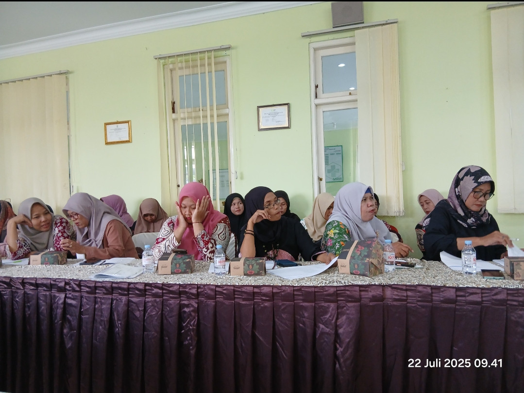 Kader cilikan menghadiri rakor kader