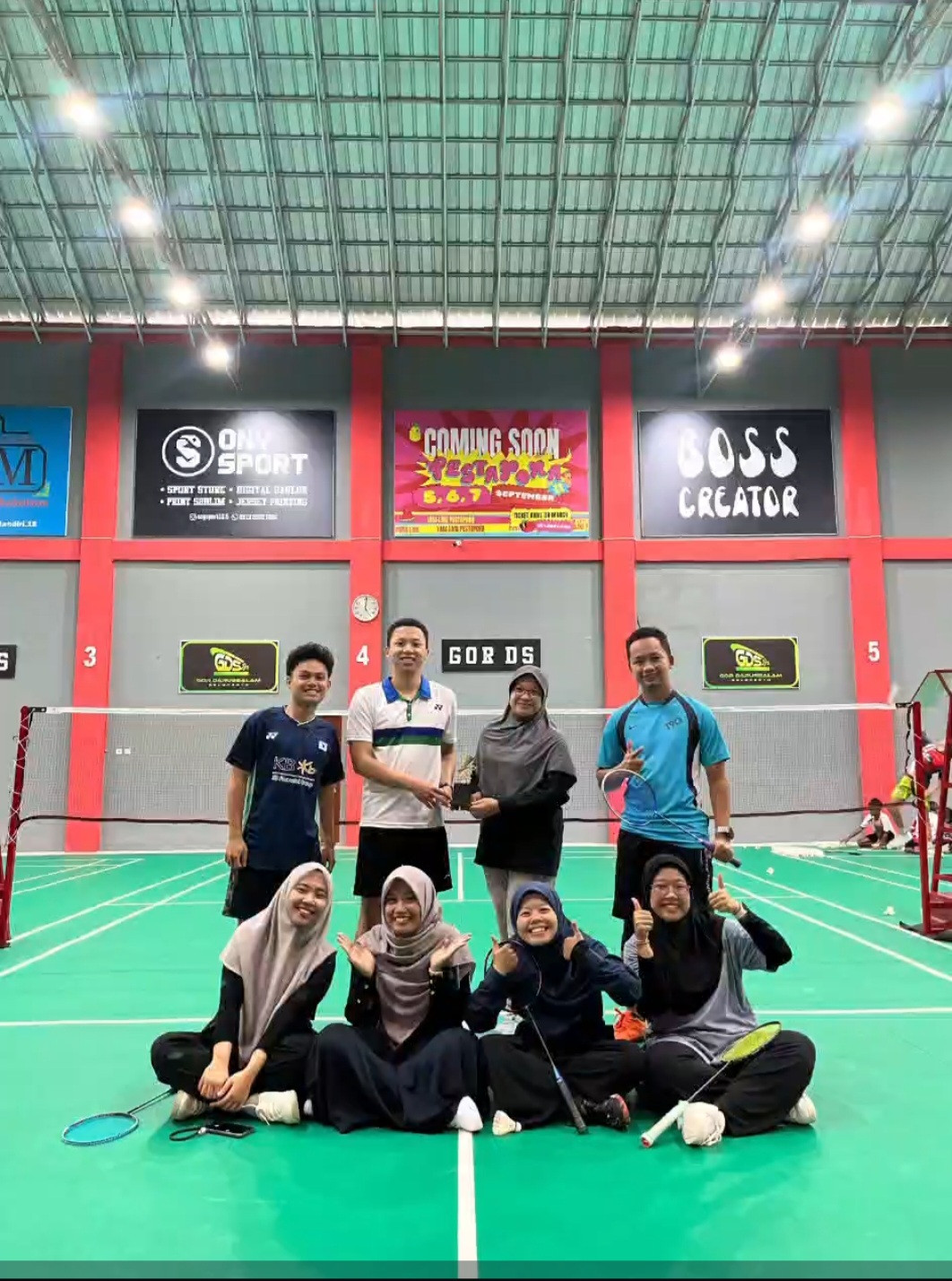 Olah raga rutin tiap minggu dr dsn meces