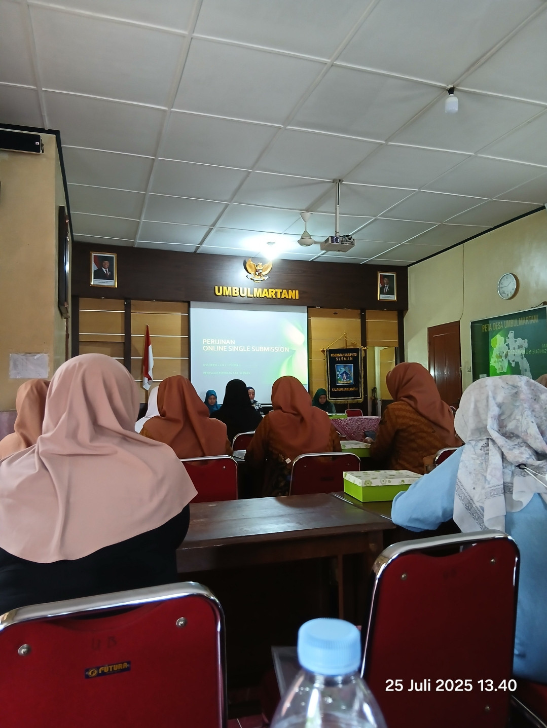 Pkk cilikan menghadiri pembinaan pkk umbulmartani