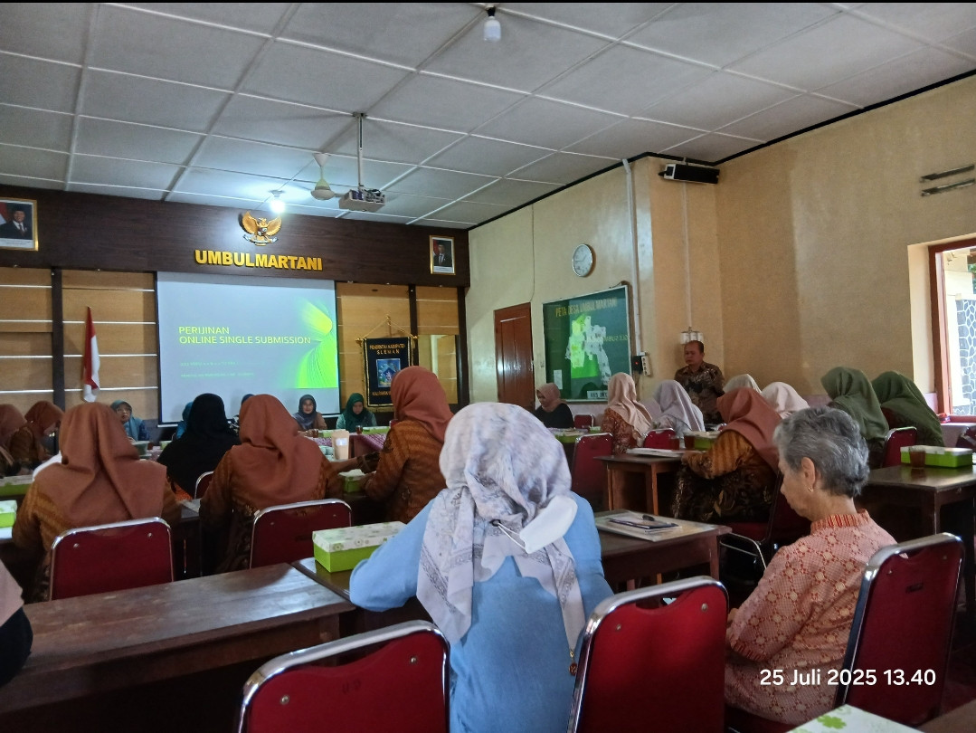 Pembinaan pokja 2 umbulmartani dr pokja 2 kabupaten