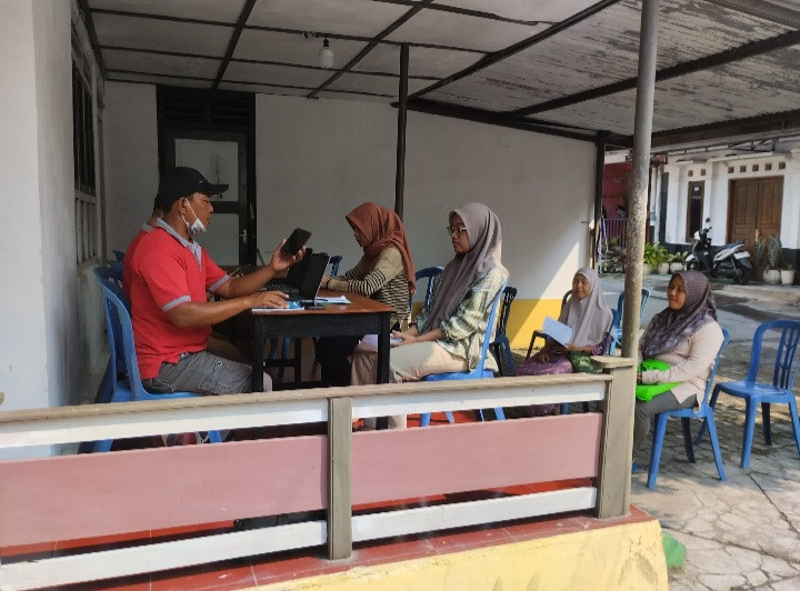 Pelayanan IKD oleh kpanewon Ngemplak dan dukcapil di padukuhan Lodadi