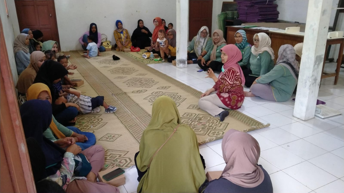 Evaluasi PMT dusun Grogolan