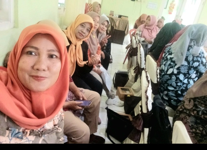 Rakor rutin dipuskesmas ngemplak 1 oleh kader ngemplak asem