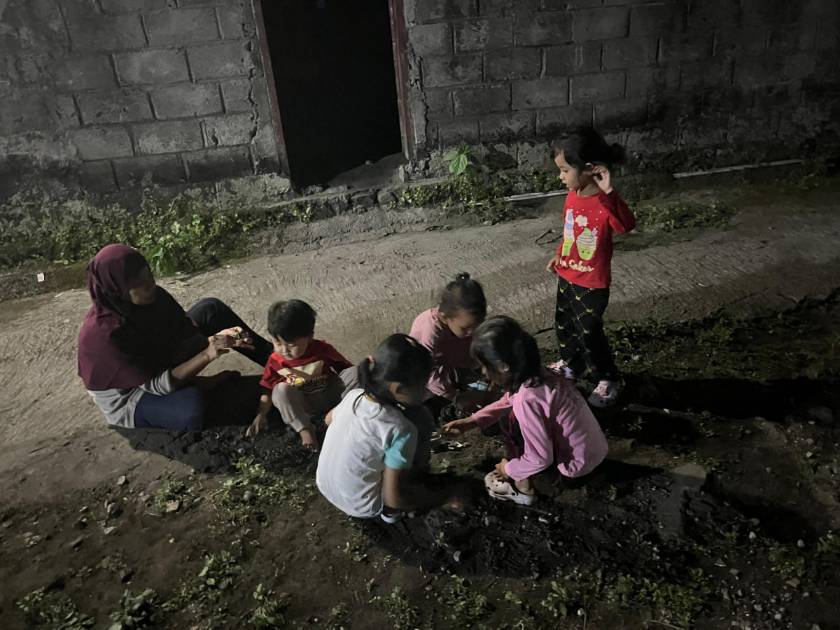 Serunya anak anak  rt 03 main di dsn meces