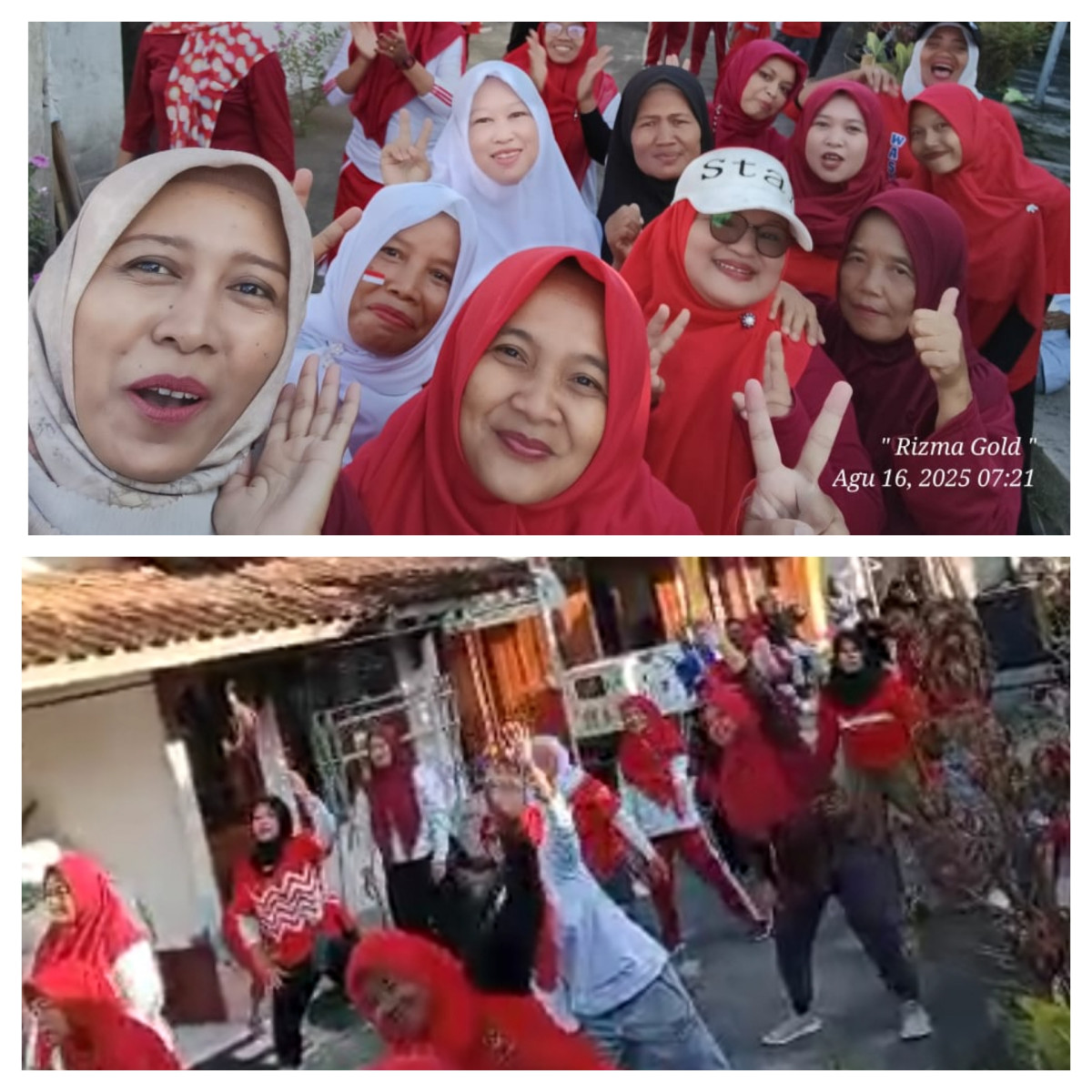 senam agustusan kalisoro