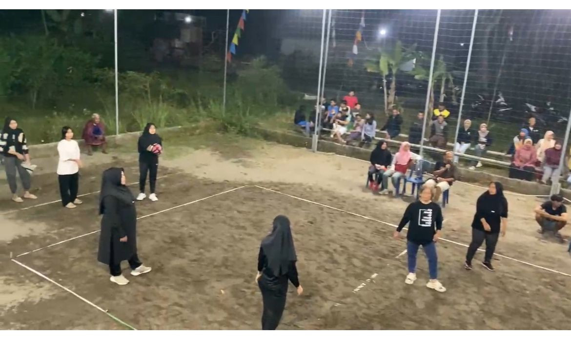 Lomba Voli Putri puntuk Malam senin vs malam jumat