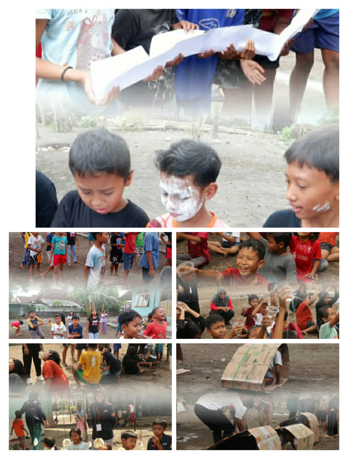 Lomba 17 san Agustus an khusus anak anak di dusun Tanjung