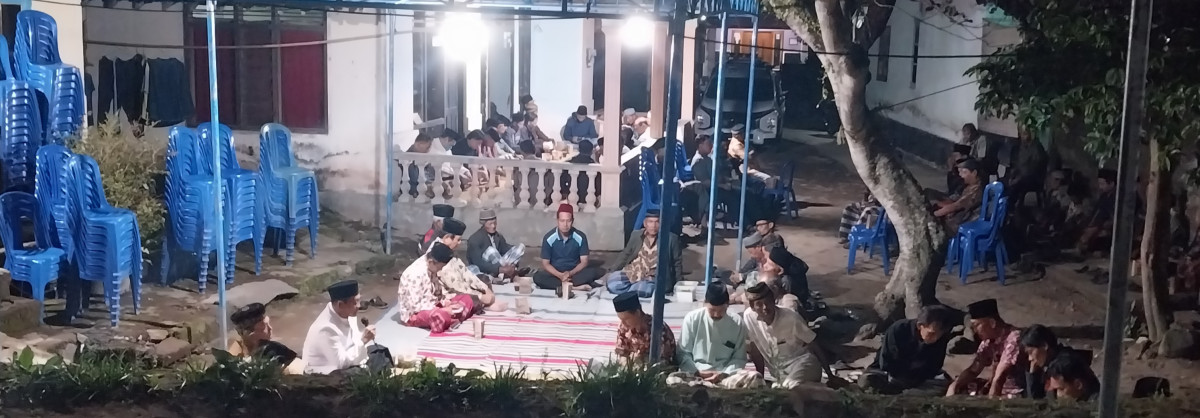 Tahlilan 7 harian warga dsn meces