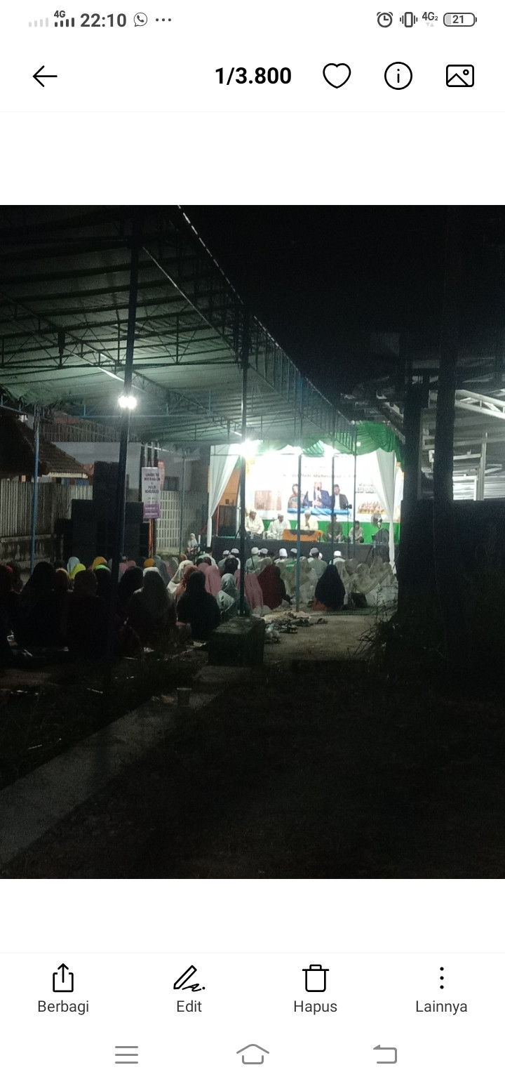 Medelan Bersholawat dalam rangka maulid nabi