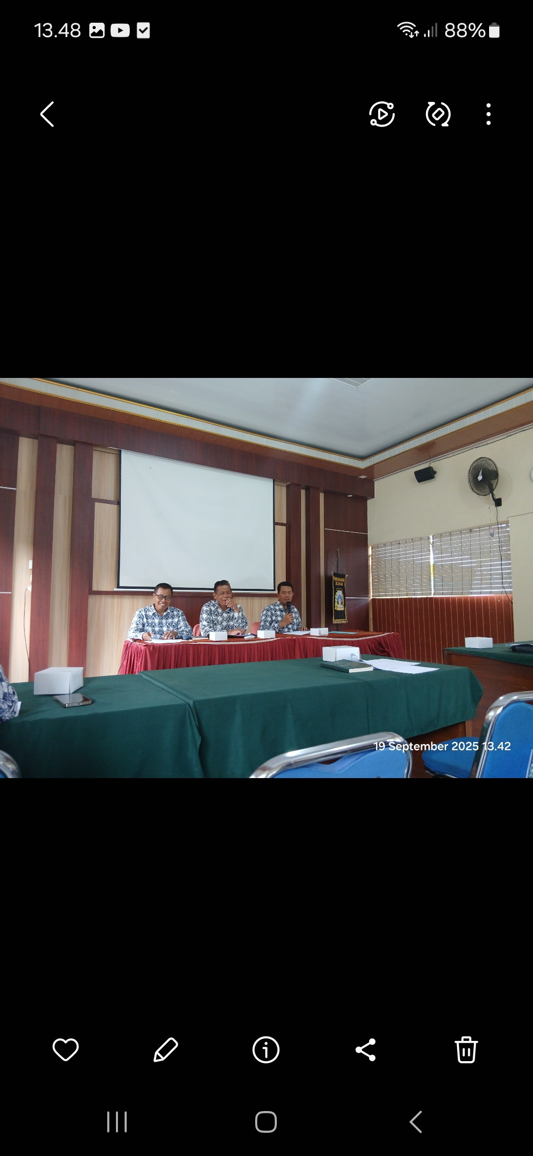 Kader cilikan menghadiri koordinasi tim.kemiskinan kapanewkn