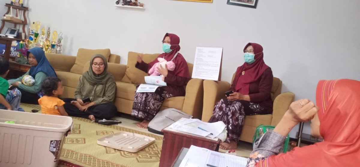 Kelas balita posyandu teratai ngemplak asem