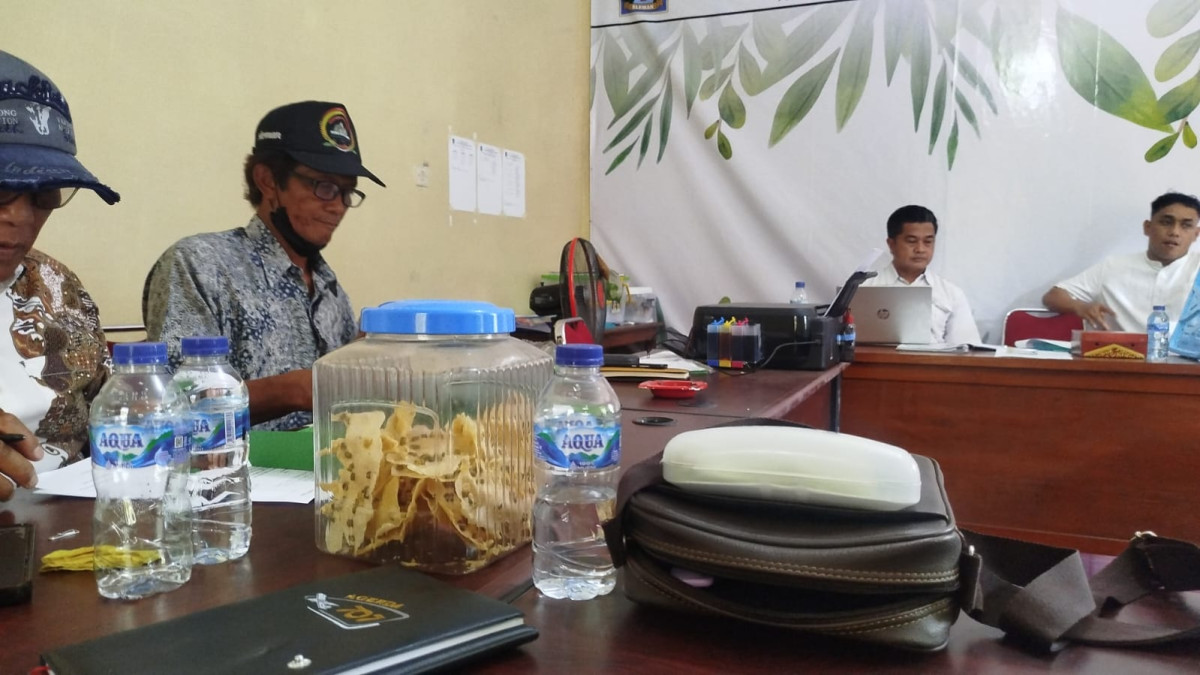 Bpkal cilikan rakor dg panitia pemilihan pamong