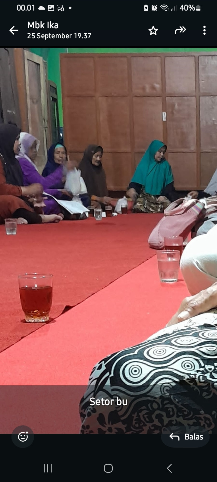 Amalan rutin yasin ibu2 pkk ngemplak asem