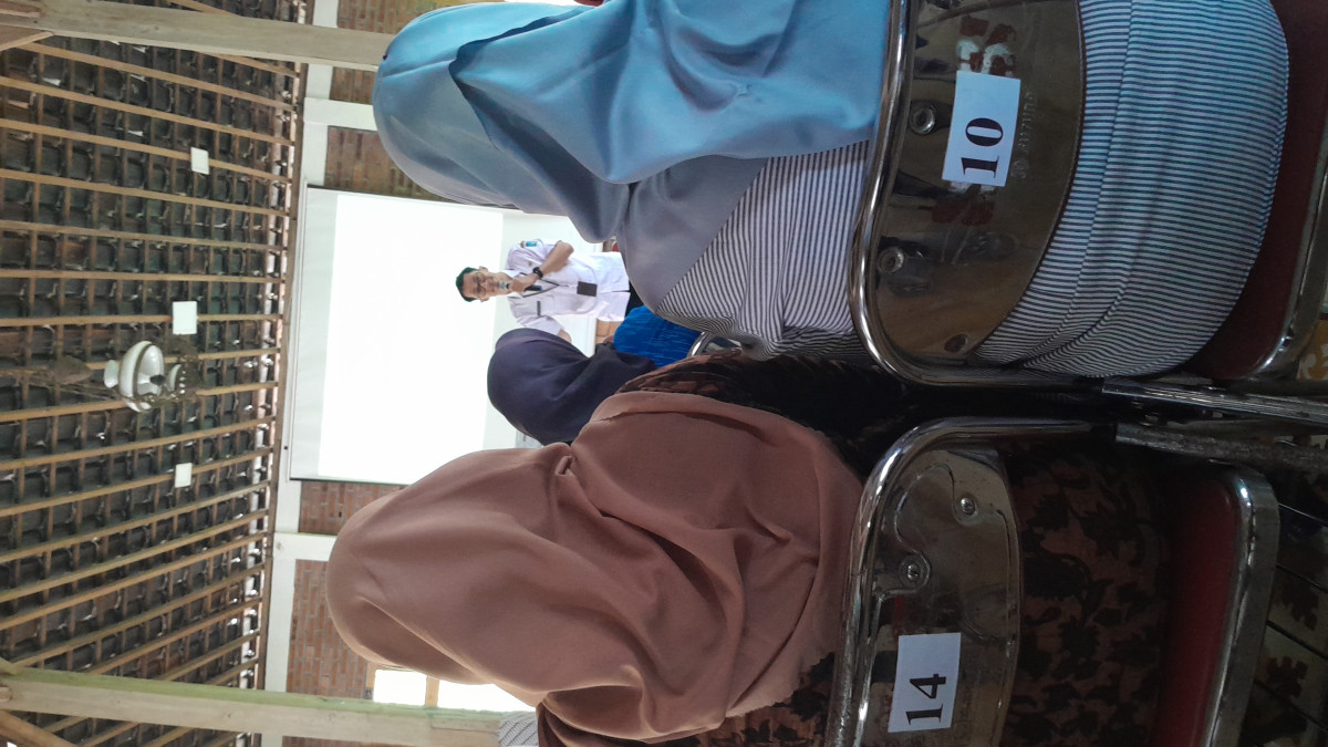 Bintek gangguan jiwa oleh kader ngemplak asem