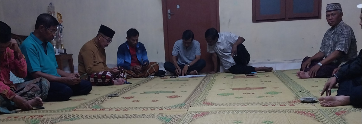 Pertemuan tokoh masysrakat persiapan RAT dr dsn meces
