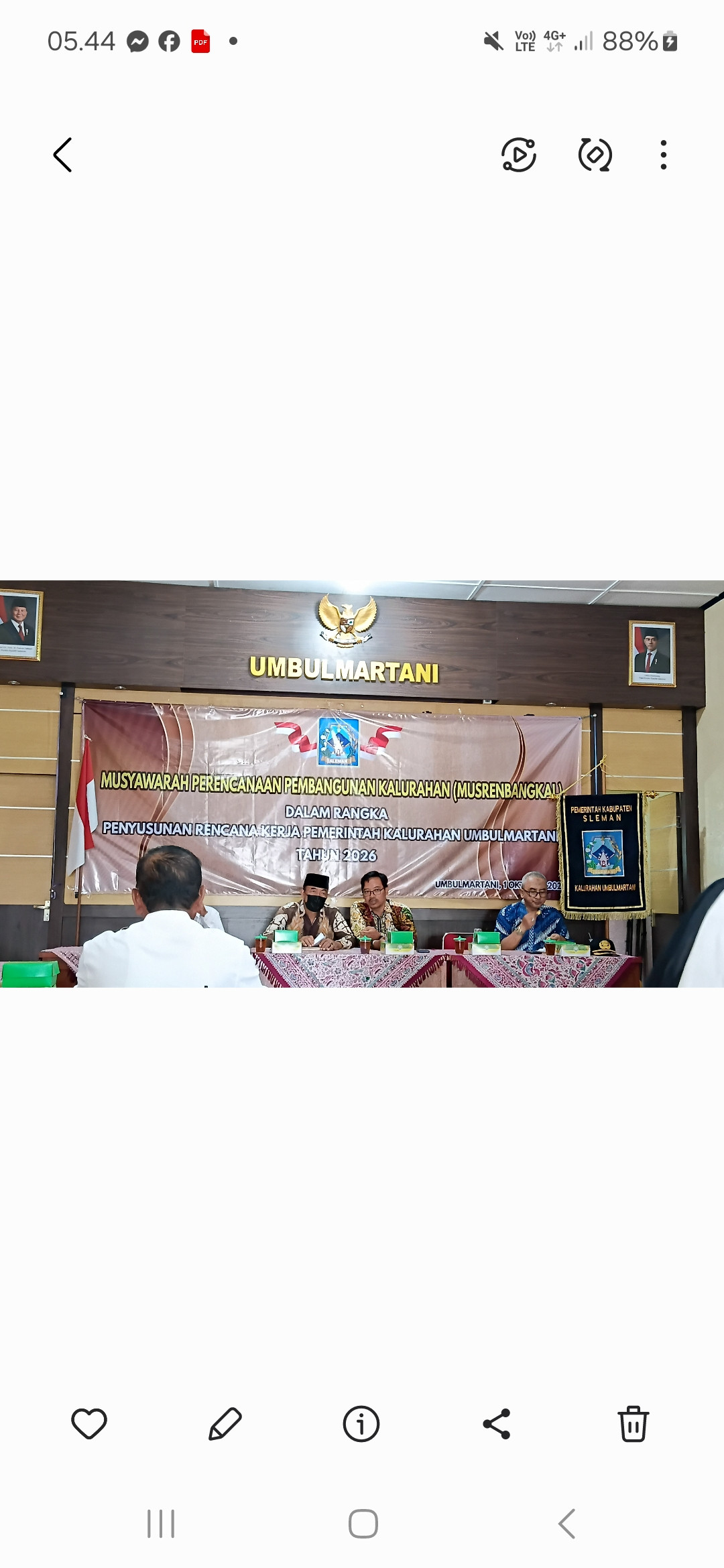 Kader sapen ikut musrengbangkal