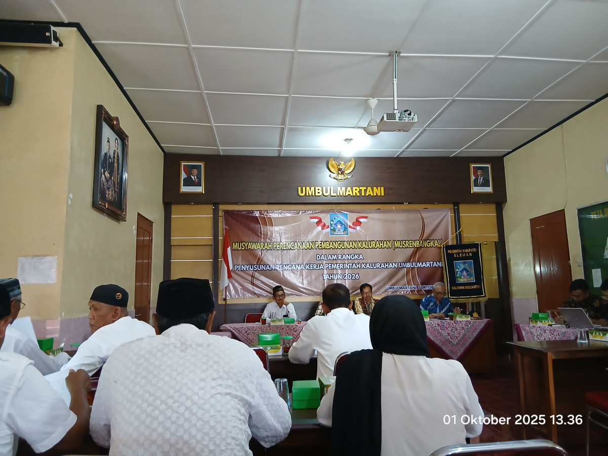 Kader cilikan mengikuti musrengbang