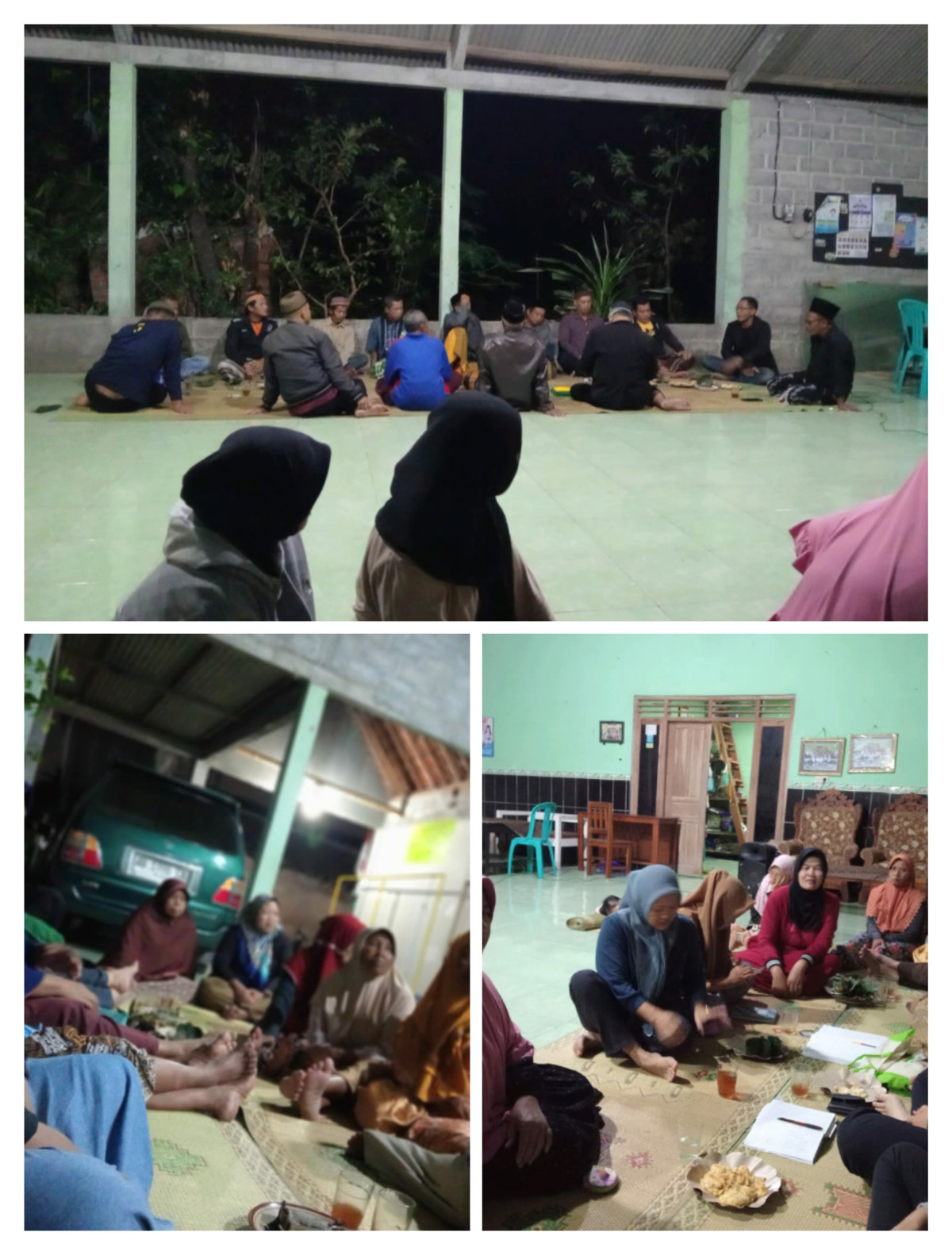 Pertemuan LPM dusun tanjung