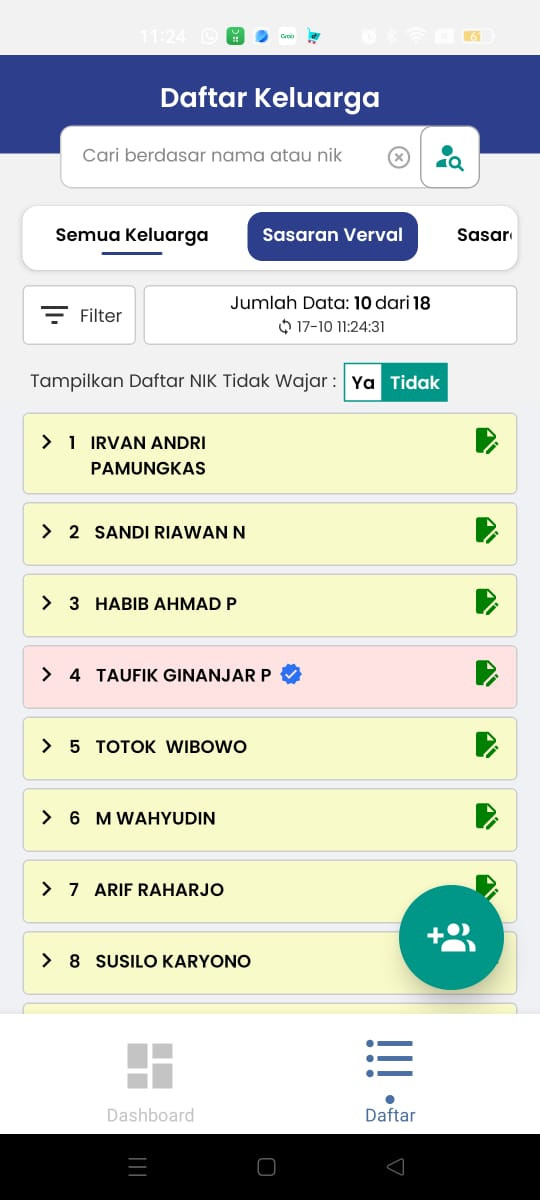 Progres verval dusun Puntuk RT04