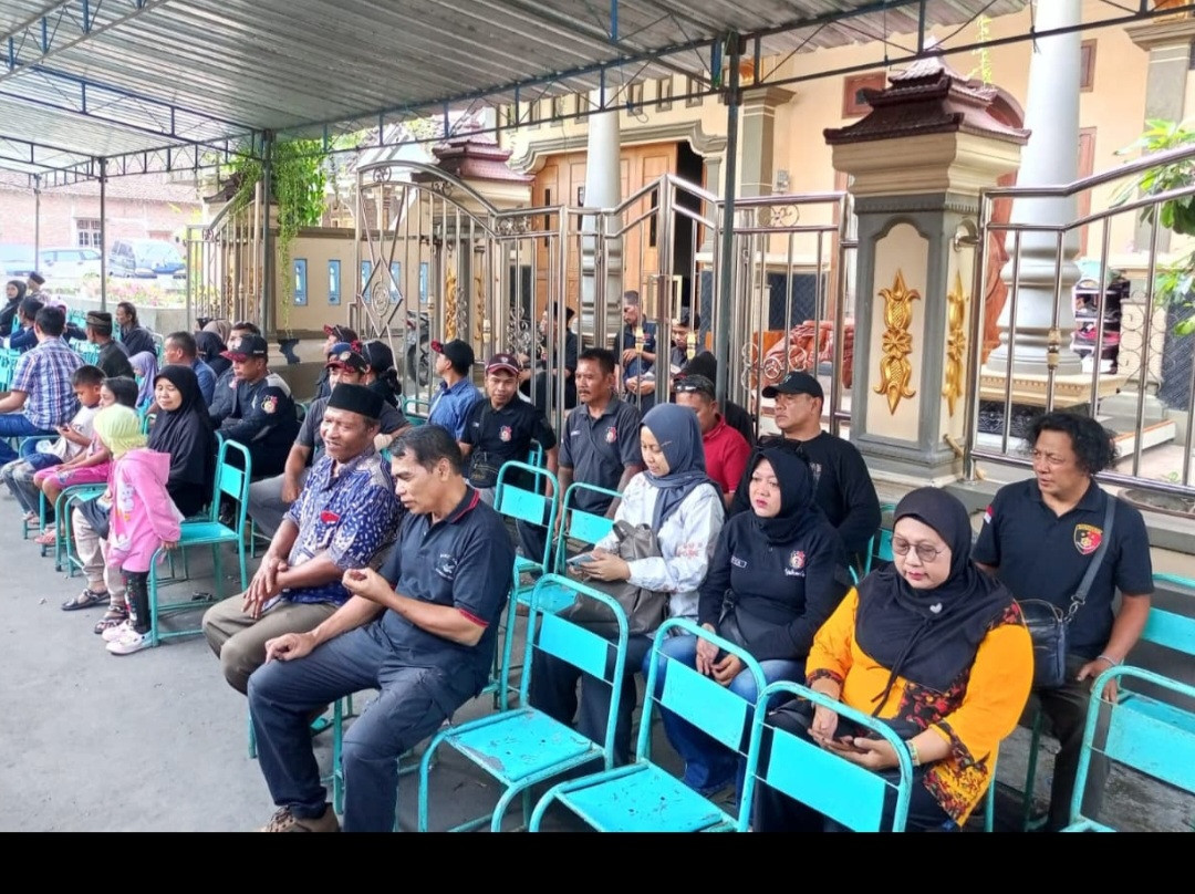 Takziah warga dusun meces