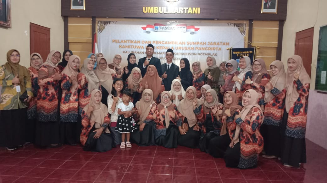 Pelantikan pamong dr dsn meces